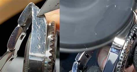 rolex steel scratches|how to remove scratches from rolex.